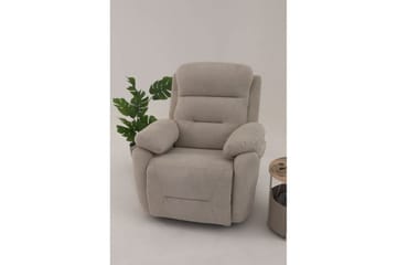 Navren Reclinerfåtölj Elektrisk - Krämvit - Möbler - Fåtölj & stolar - Fåtölj - Liggfåtölj