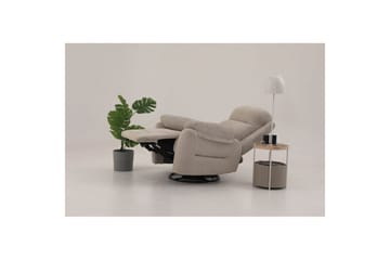 Navren Reclinerfåtölj Elektrisk - Krämvit - Möbler - Fåtölj & stolar - Fåtölj - Liggfåtölj