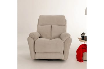 Navren Reclinerfåtölj Elektrisk - Krämvit - Möbler - Fåtölj & stolar - Fåtölj - Liggfåtölj