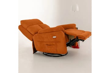 Navren Reclinerfåtölj Elektrisk - Röd - Möbler - Fåtölj & stolar - Fåtölj - Liggfåtölj