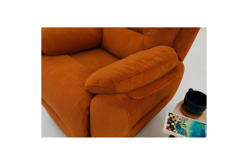 Navren Reclinerfåtölj Elektrisk - Röd - Möbler - Fåtölj & stolar - Fåtölj - Liggfåtölj