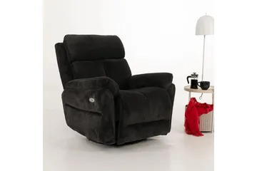 Navren Reclinerfåtölj Elektrisk - Svart - Möbler - Fåtölj & stolar - Fåtölj - Biofåtölj & reclinerfåtölj