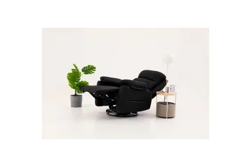 Navren Reclinerfåtölj Elektrisk - Svart - Möbler - Fåtölj & stolar - Fåtölj - Liggfåtölj