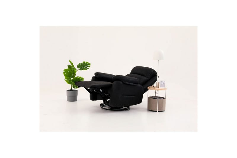 Navren Reclinerfåtölj Elektrisk - Svart - Möbler - Fåtölj & stolar - Fåtölj - Liggfåtölj
