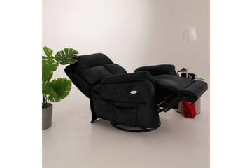 Navren Reclinerfåtölj Elektrisk - Svart - Möbler - Fåtölj & stolar - Fåtölj - Liggfåtölj