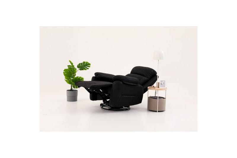 Navren Reclinerfåtölj Elektrisk - Svart - Möbler - Fåtölj & stolar - Fåtölj - Liggfåtölj