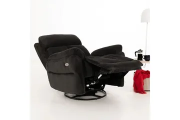 Navren Reclinerfåtölj Elektrisk - Svart - Möbler - Fåtölj & stolar - Fåtölj - Biofåtölj & reclinerfåtölj