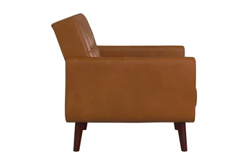 Nola Fåtölj Konstläder/Ljusbrun - Dorel Home - Möbler - Fåtölj & stolar - Fåtölj