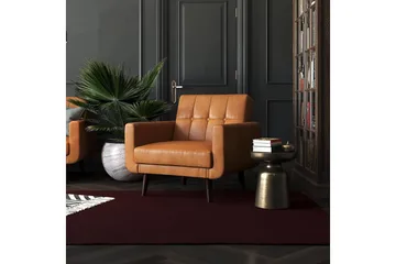 Nola Fåtölj Konstläder/Ljusbrun - Dorel Home - Möbler - Fåtölj & stolar - Fåtölj