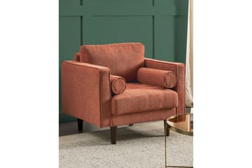 Fåtölj Nurmo - Brunt, mörkt trä - Möbler - Fåtölj & stolar - Fåtölj