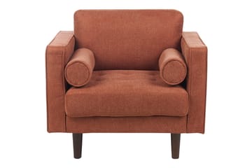 Fåtölj Nurmo - Brunt, mörkt trä - Möbler - Fåtölj & stolar - Fåtölj