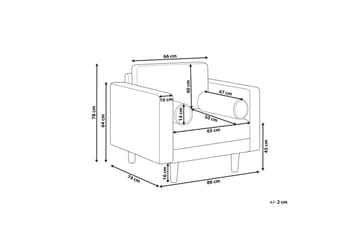 Fåtölj Nurmo - Brunt, mörkt trä - Möbler - Fåtölj & stolar - Fåtölj