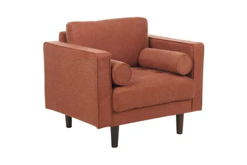 Fåtölj Nurmo - Brunt, mörkt trä - Möbler - Fåtölj & stolar - Fåtölj