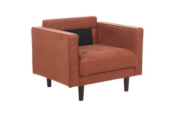 Fåtölj Nurmo - Brunt, mörkt trä - Möbler - Fåtölj & stolar - Fåtölj