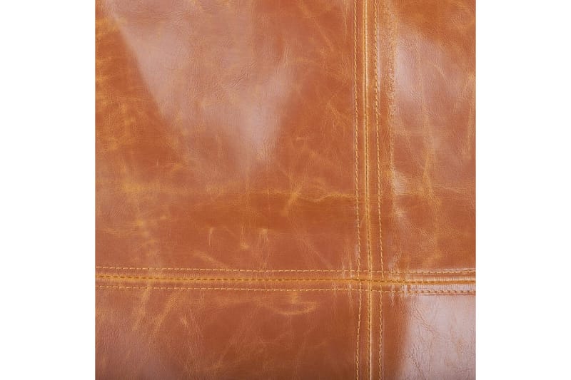 Fåtölj Nybro - Brun, Svart/Konstläder - Möbler - Fåtölj & stolar - Fåtölj