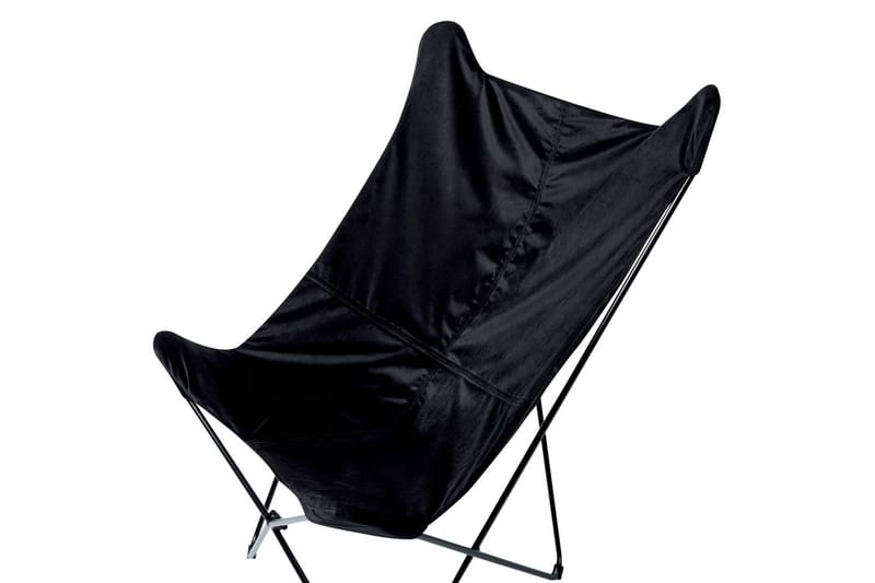 Fåtölj Nybro - Svart/Sammet - Möbler - Fåtölj & stolar - Fåtölj