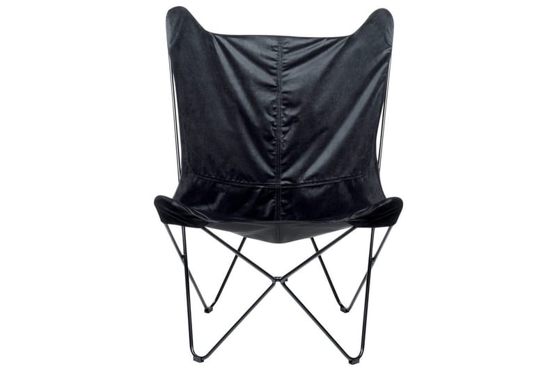 Fåtölj Nybro - Svart/Sammet - Möbler - Fåtölj & stolar - Fåtölj