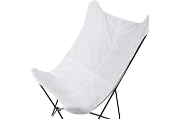 Fåtölj Nybro - Vit, Svart/Sammet - Möbler - Fåtölj & stolar - Fåtölj