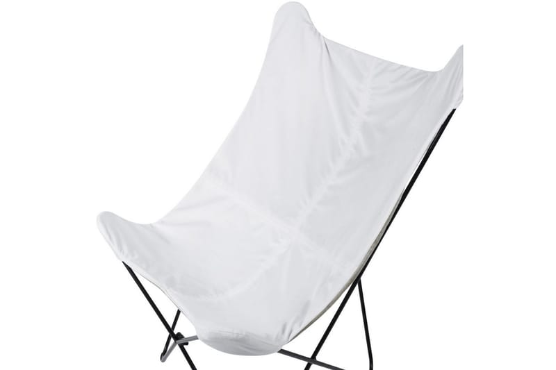 Fåtölj Nybro - Vit, Svart/Sammet - Möbler - Fåtölj & stolar - Fåtölj