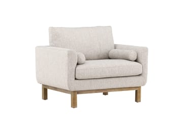 Olympos Fåtölj i Tyg - Beige - Möbler - Fåtölj & stolar - Fåtölj