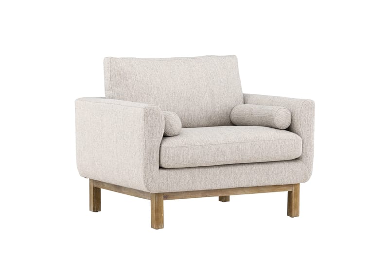 Olympos Fåtölj i Tyg - Beige - Möbler - Fåtölj & stolar - Fåtölj