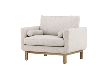 Olympos Fåtölj i Tyg - Beige - Möbler - Fåtölj & stolar - Fåtölj