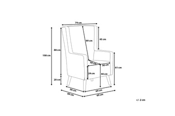 Oneida Fåtölj - Grön - Möbler - Fåtölj & stolar - Fåtölj
