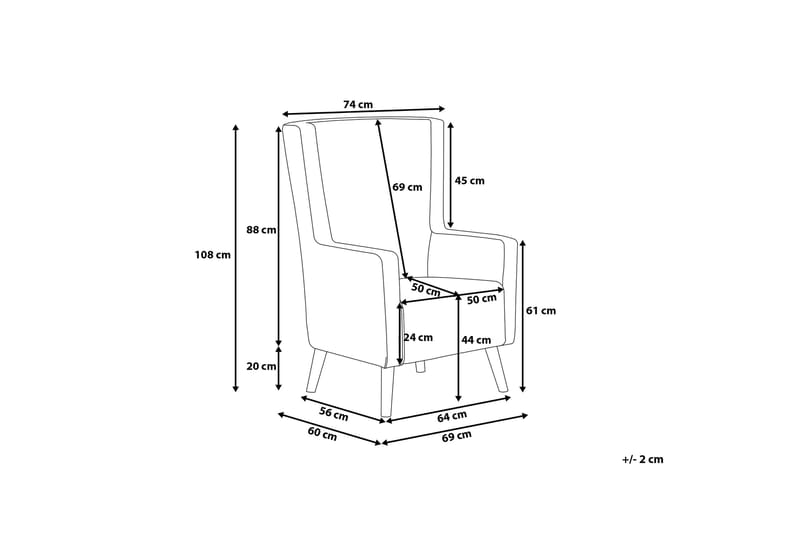 Oneida Fåtölj - Grön - Möbler - Fåtölj & stolar - Fåtölj