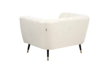 Fåtölj Orsta - Beige, svart, guld - Möbler - Fåtölj & stolar - Fåt ölj