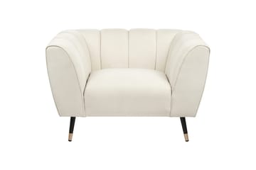 Fåtölj Orsta - Beige, svart, guld - Möbler - Fåtölj & stolar - Fåtölj