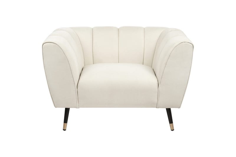 Fåtölj Orsta - Beige, svart, guld - Möbler - Fåtölj & stolar - Fåtölj