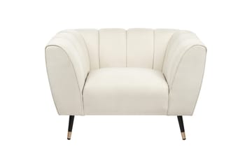 Fåtölj Orsta - Beige, svart, guld - Möbler - Fåtölj & stolar - Fåtölj