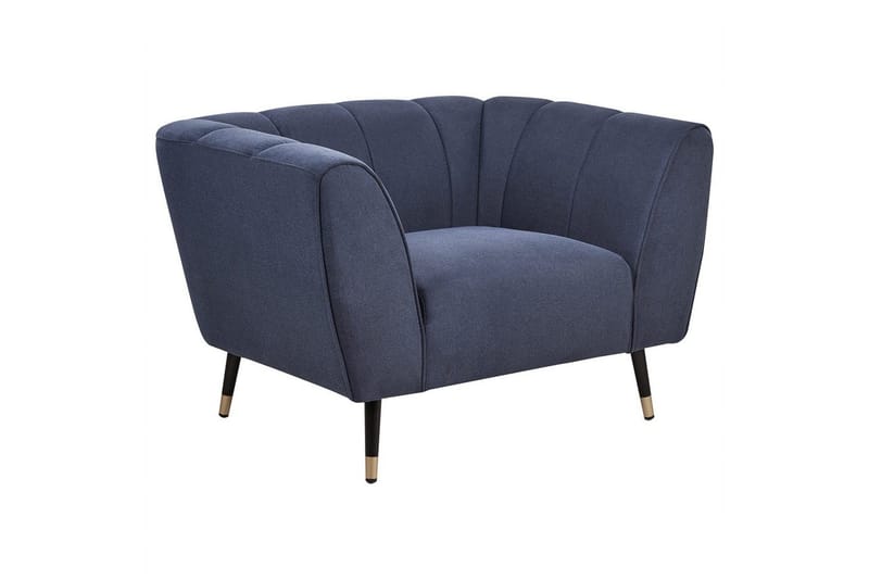 Fåtölj Orsta, Blå, svart, guld