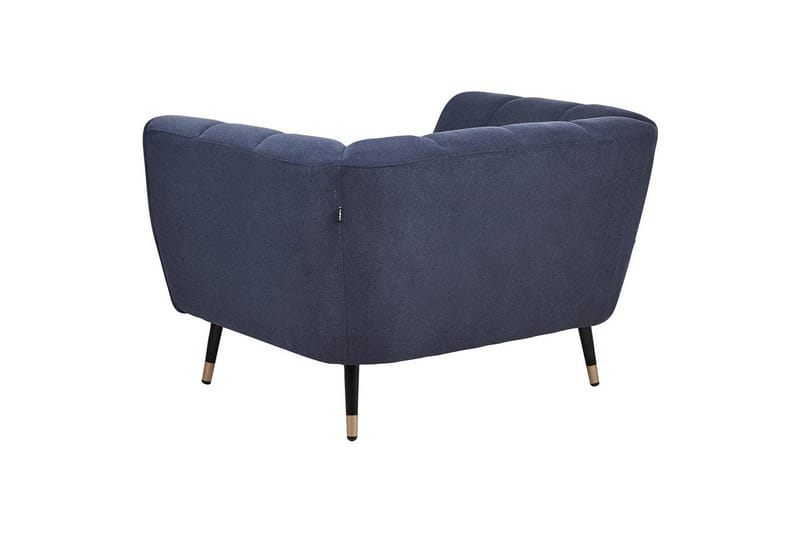 Fåtölj Orsta - Blå, svart, guld - Möbler - Fåtölj & stolar - Fåtölj