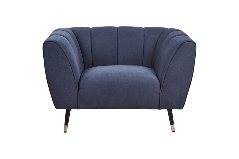 Fåtölj Orsta - Blå, svart, guld - Möbler - Fåtölj & stolar - Fåtölj