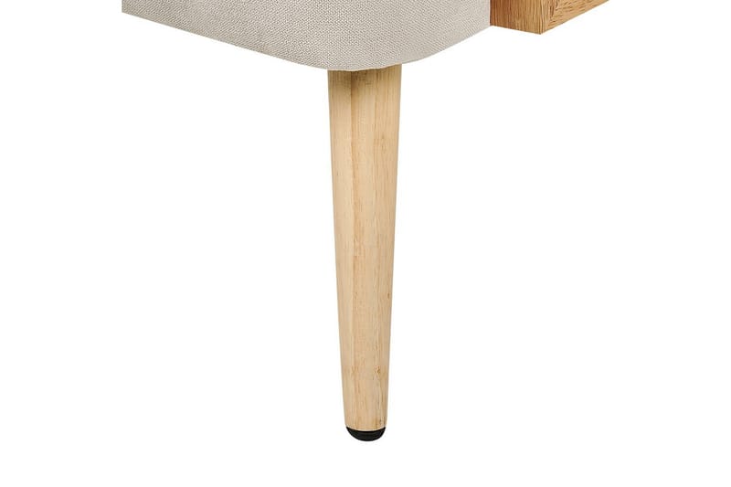 Fåtölj Orum - Beige, ljust trä - Möbler - Fåtölj & stolar - Fåtölj