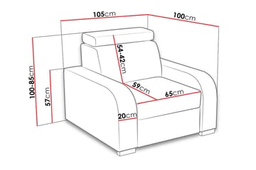 Oslo Fåtölj - Brun - Möbler - Fåtölj & stolar - Fåtölj