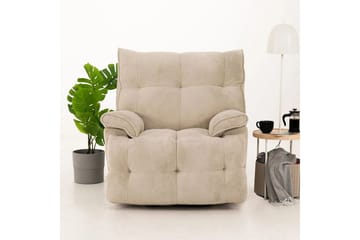 Osmara Reclinerfåtölj Elektrisk - Krämvit - Möbler - Fåtölj & stolar - Fåtölj - Biofåtölj & reclinerfåtölj