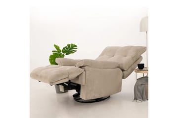 Osmara Reclinerfåtölj Elektrisk - Krämvit - Möbler - Fåtölj & stolar - Fåtölj - Biofåtölj & reclinerfåtölj