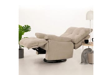 Osmara Reclinerfåtölj Elektrisk - Krämvit - Möbler - Fåtölj & stolar - Fåtölj - Liggfåtölj