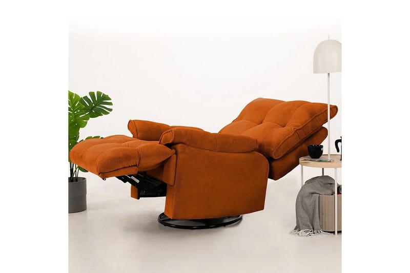 Osmara Reclinerfåtölj Elektrisk - Röd - Möbler - Fåtölj & stolar - Fåtölj - Liggfåtölj