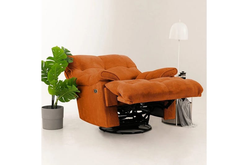 Osmara Reclinerfåtölj Elektrisk - Röd - Möbler - Fåtölj & stolar - Fåtölj - Liggfåtölj