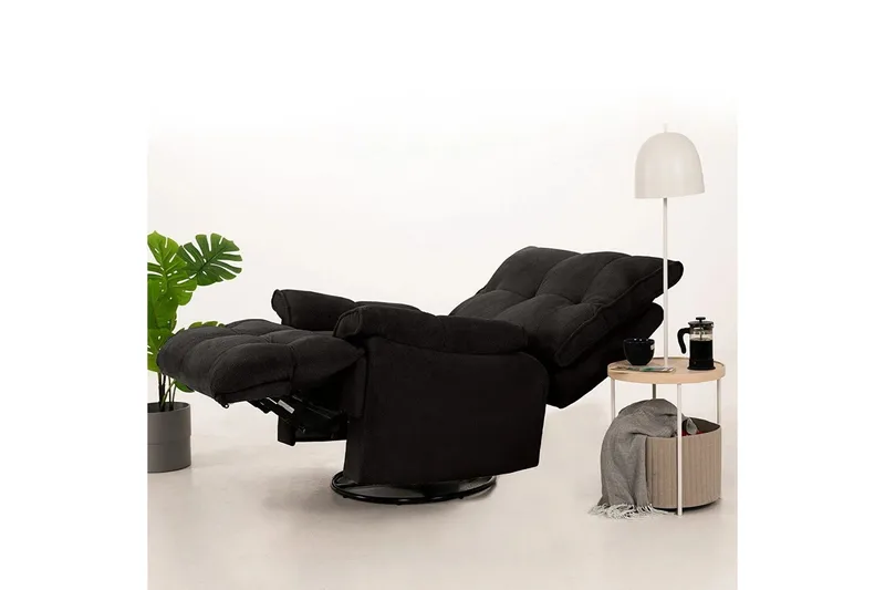 Osmara Reclinerfåtölj Elektrisk - Svart - Möbler - Fåtölj & stolar - Fåtölj - Biofåtölj & reclinerfåtölj