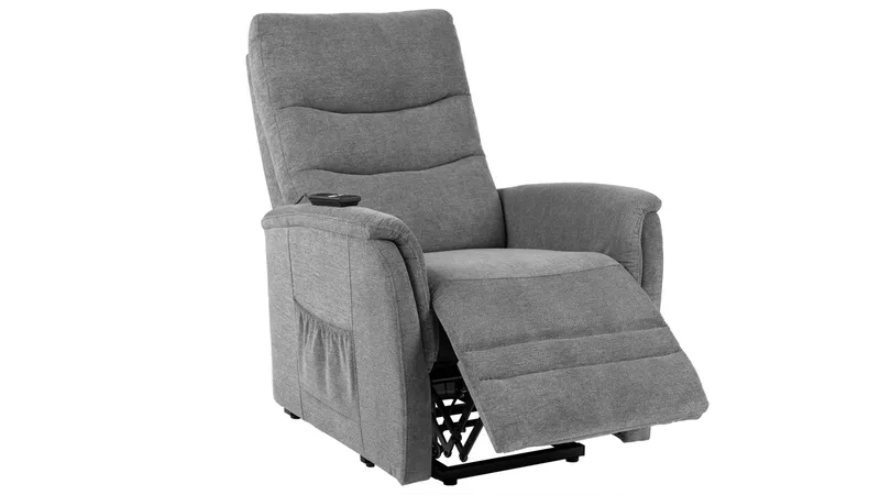 Owlcreak Reclinerfåtölj med Lift Elektrisk - Grå - Möbler - Fåtölj & stolar - Fåtölj - Biofåtölj & reclinerfåtölj