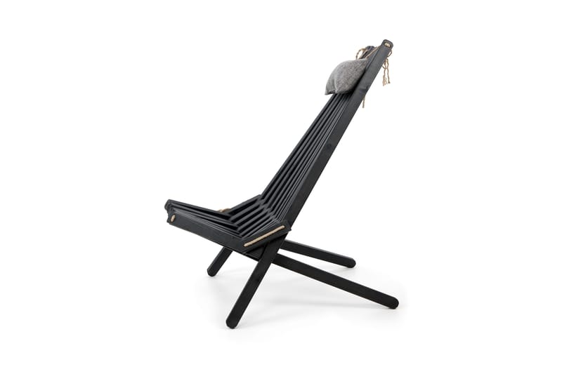 Park Solstol - Svart - Utemöbler & utemiljö - Loungemöbler - Loungestol utomhus