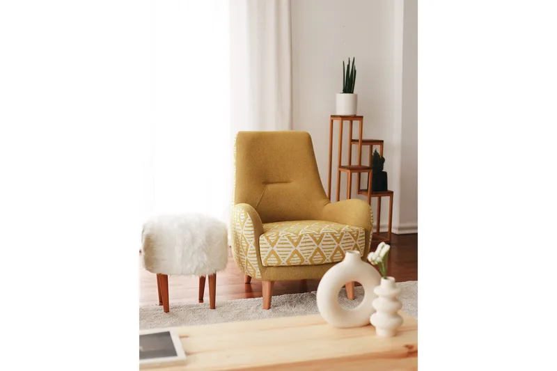 Parven Fåtölj, Gul