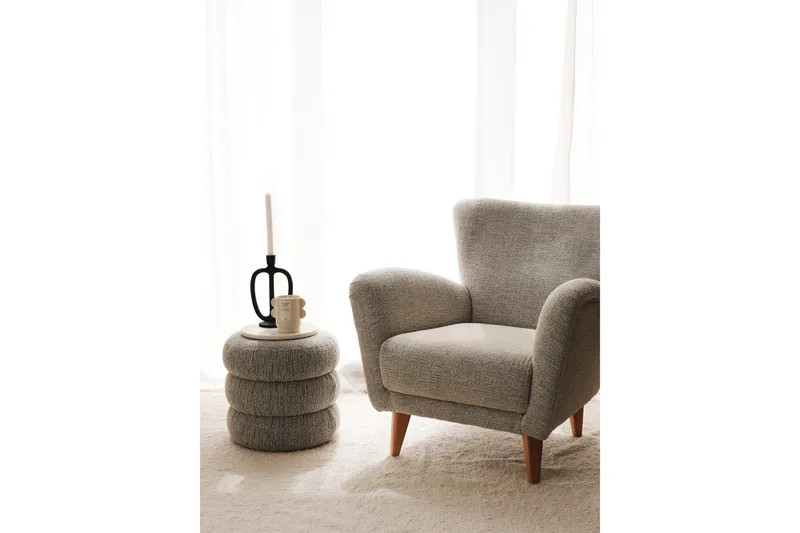 Patwa Teddy Fåtölj Grå, Grå