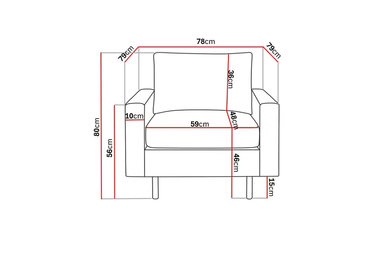 Peppe Fåtölj - Ljusgrå - Möbler - Fåtölj & stolar - Fåtölj