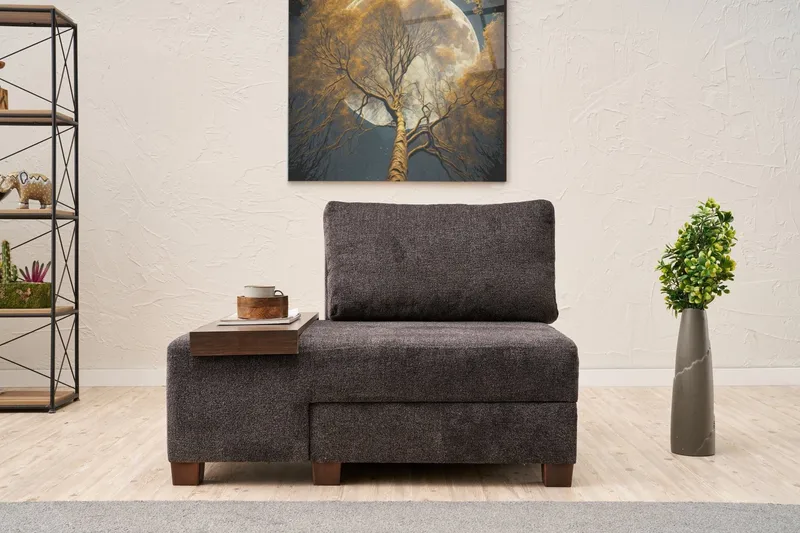 Perenna Bäddfåtölj - Antracit - Möbler - Fåtölj & stolar - Fåtölj - Bäddfåtölj