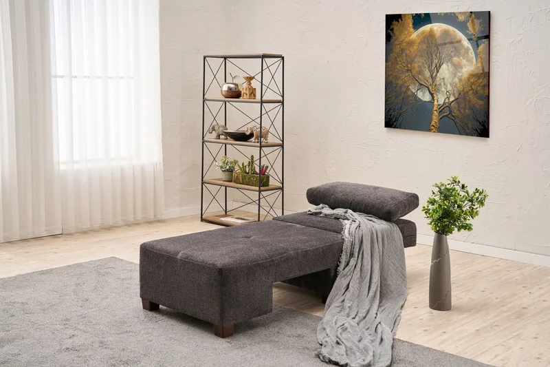 Perenna Bäddfåtölj - Antracit - Möbler - Fåtölj & stolar - Fåtölj - Bäddfåtölj